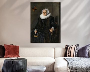 Porträt von Maritge Claesdr Vooght, Frans Hals