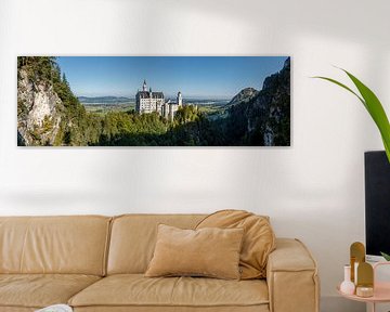 Neuschwanstein Panorama van FotovanHenk