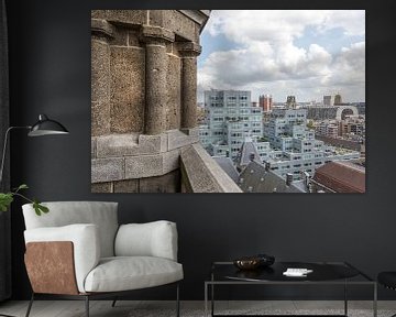 L'Hôtel de Ville, Markthal et le Timmerhuis à Rotterdam