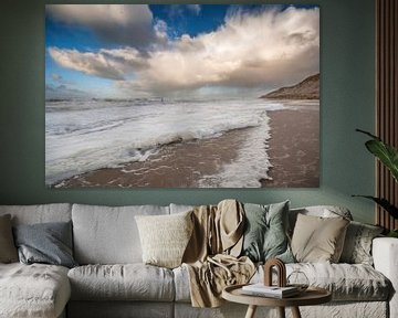 Zee, strand en duinen  von Margreet Frowijn