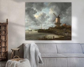 The mill at Wijk bij Duurstede, Jacob Isaacksz. van Ruisdael
