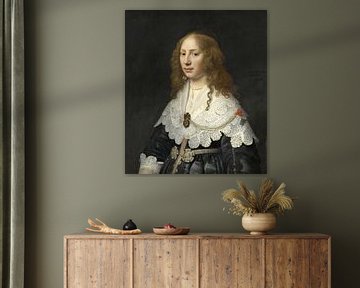Portret van Aegje Hasselaer, Michiel Jansz. van Mierevelt