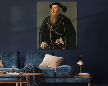 Porträt von Reinoud III van Brederode, Jan van Scorel
