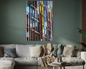 Colorful windows van Sander van Mierlo