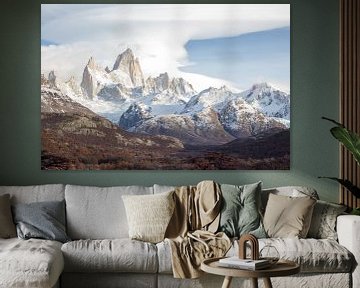 Andesgebergte in Patagonië, mount Fitz Roy von Armin Palavra
