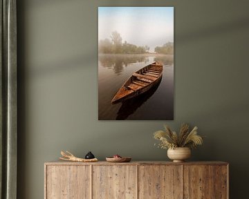 Boot op de Dordogne van Halma Fotografie