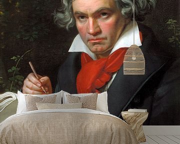 Porträt von Ludwig van Beethoven, Karl Joseph Stieler