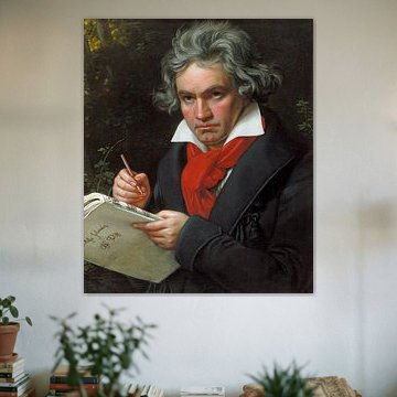 Portrait of Ludwig van Beethoven, Karl Joseph Stieler