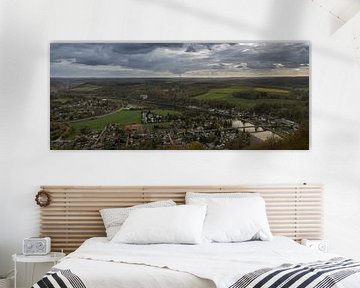 Panorama Meuse Valley, Profondeville by Manuel Declerck
