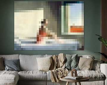 Pixel Art: Morgenglühen von JC De Lanaye