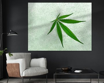 Weed-Transfer (Wiet, Weed, Hennep, Cannabis) van Caroline Lichthart