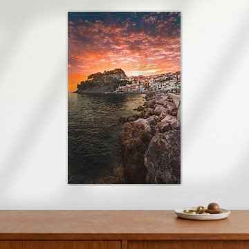 Sonnenuntergang in Parga von Andy Troy