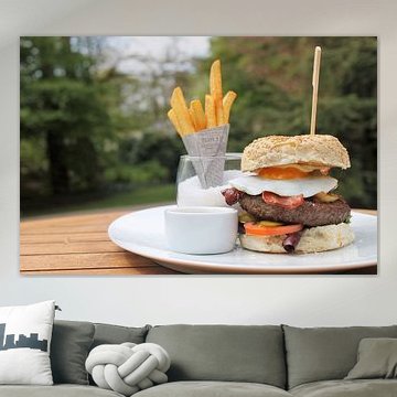 Een orginele "vanenburger" bij Kasteel de Vanenburg