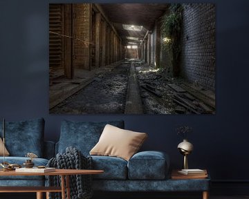 Cooling halls in an abandoned brick factory by Eus Driessen