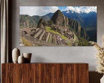 Ruïnes van de historische Inca stad Machu Picchu van iPics Photography
