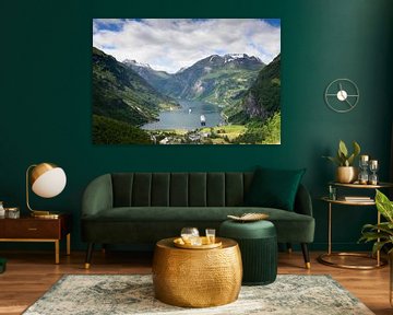 Geiranger Fjordblick von iPics Photography