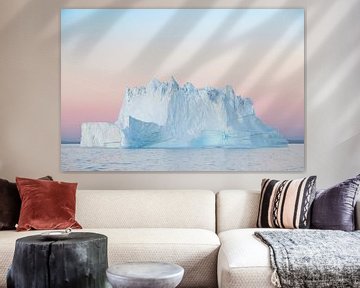 Iceberg Sunset by Rudy De Maeyer