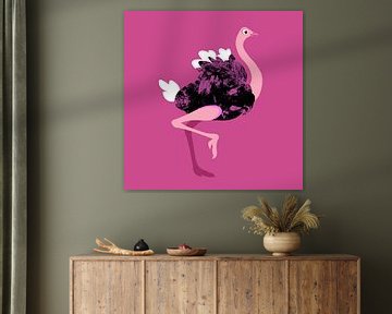 Struisvogel van Studio Mattie