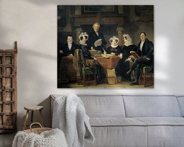 Die Regenten des Leprahauses in Amsterdam, Jan Adam Kruseman