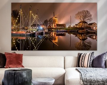 Alter Hafen von Harderwijk von Jenco van Zalk