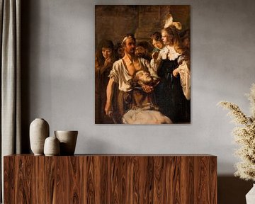 Salome empfängt das Haupt von Johannes dem Täufer, Nachfolge Rembrandt van Rijn
