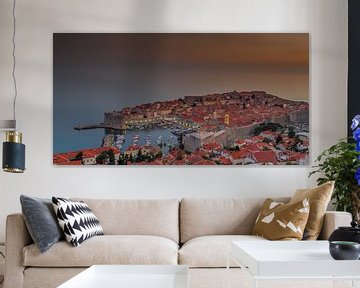 The Old city of Dubrovnik Croatia von Rene Ladenius Digital Art