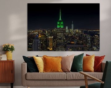 Empire State Building New York von Rene Ladenius Digital Art