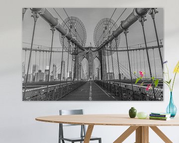 Brooklyn Bridge New York  sur Rene Ladenius Digital Art