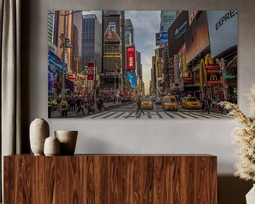 Times Square New York sur Rene Ladenius Digital Art