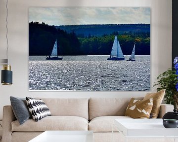 Gegenlicht am Möhnesee