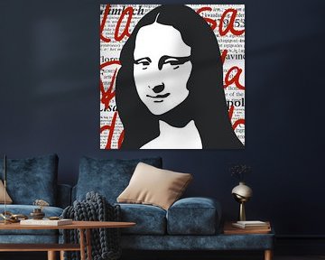 Mona Lisa von Jole Art (Annejole Jacobs - de Jongh)