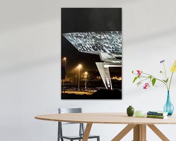 architectuur in de nacht