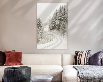 Winterlandschap von Nadia Daneels