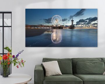 Scheveningen at dusk von Raoul Baart