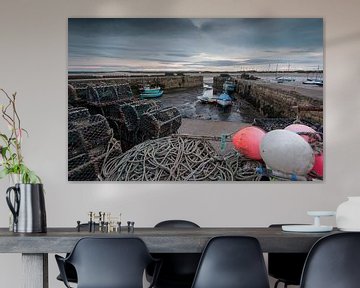 Beadnell Harbour by Raoul Baart