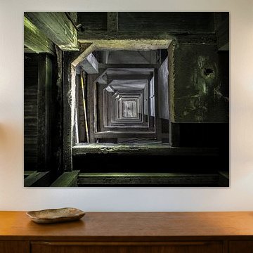 Floors in an abandoned ammunition factory by Olivier Photography