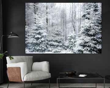 Winter Wald Motiv von Oliver Henze