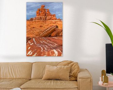 Adeii Eechii Cliffs, Painted Desert, Arizona van Henk Meijer Photography