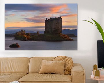 Castle Stalker, Schotland van Henk Meijer Photography