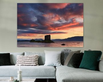 Stalker Castle, Schotland van Henk Meijer Photography