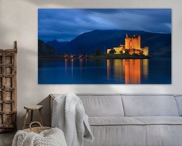 Eilean Donan Castle, Schotland van Henk Meijer Photography
