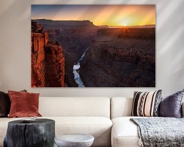 Zonsopkomst Toroweap, Grand Canyon N.P North Rim van Henk Meijer Photography