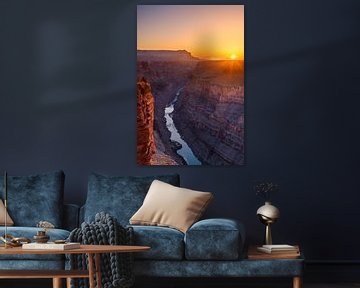 Sonnenaufgang Toroweap, Grand Canyon N.P. Nordrand von Henk Meijer Photography