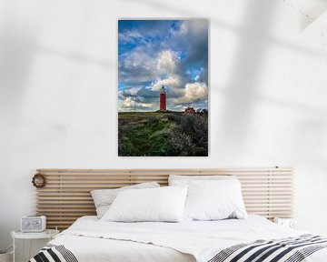 Eierland Leuchtturm auf Texel von Ricardo Bouman