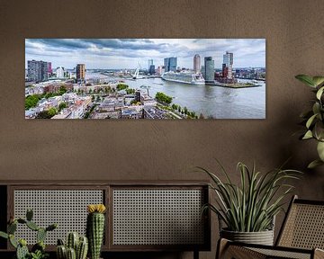 Skyline of Rotterdam - Visit of Harmony of the Seas van Sylvester Lobé