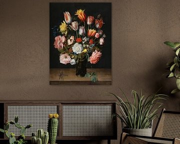 Stillleben mit Blumen, Jacob van Walscapelle