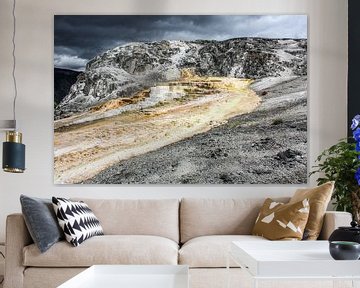 mound terrace - yellowstone national park van Koen Ceusters