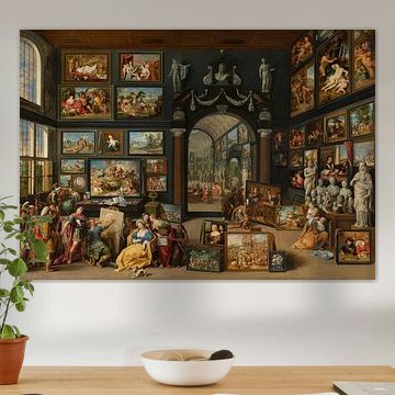 Apelles malt Kampaspe - Willem van Haecht