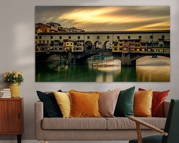 Ponte Vecchio - Florence - long exposure I van Teun Ruijters