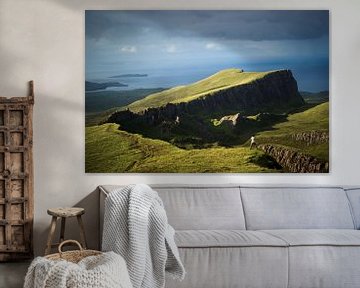 Trotternish ridge and the sea to the north sur Luis Boullosa